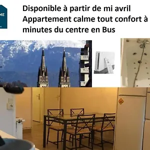  Appartement Chartreux Baignoire Massante ,a 3 Minutes Du Centre En Bus! 2 Etoiles Atout France